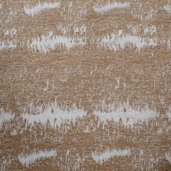 Beige Colour Shaneel Jacquard Fabric