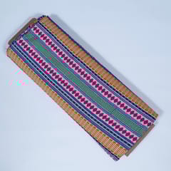Multi Colour Cotton Acrylic Jacquard Fabric