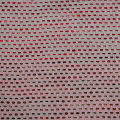 Multi Colour Cotton Acrylic Jacquard Fabric