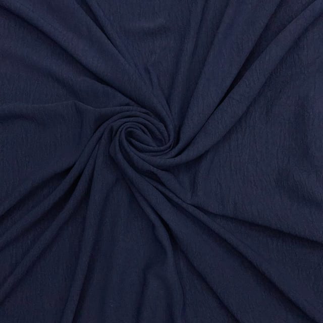 Navy Blue Colour  Toronto Lycra Fabric (N90D)