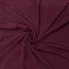 Wine Colour Toronto Lycra Fabric (N147D)
