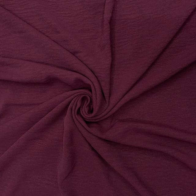 Wine Colour Toronto Lycra Fabric (N147D)