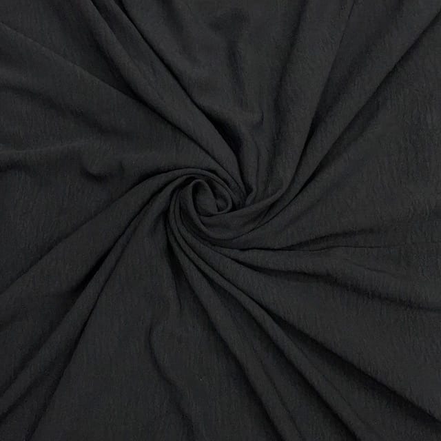 Black Colour Toronto Lycra Fabric