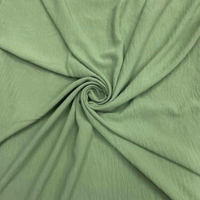Pista Green Colour Toronto Lycra Fabric (N834)