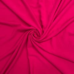 Hot Pink Colour Toronto Lycra Fabric  (N23)