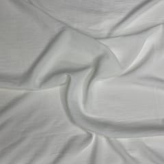 White Colour Toronto Lycra Fabric