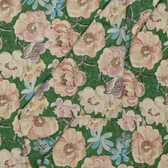 Multi Colour Corduroy Printed Fabric