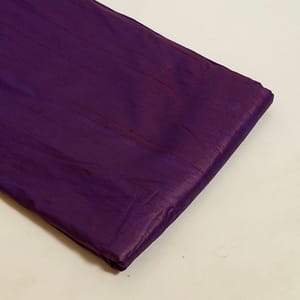 Purple Colour Katan Silk Fabric