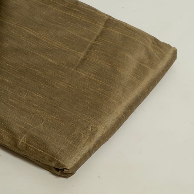 Fawn Colour Katan Silk Fabric