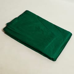 Bottle Green Colour Katan Silk Fabric