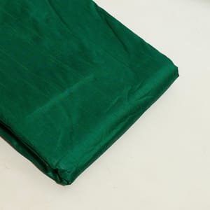 Bottle Green Colour Katan Silk Fabric