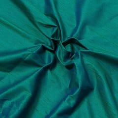 Rama Green Colour Katan Silk Fabric