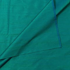Rama Green Colour Katan Silk Fabric
