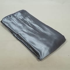 Grey Colour Rolex Satin Fabric