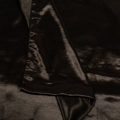 Black Colour Rolex Satin Fabric