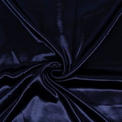 Blue Colour Rolex Satin Fabric