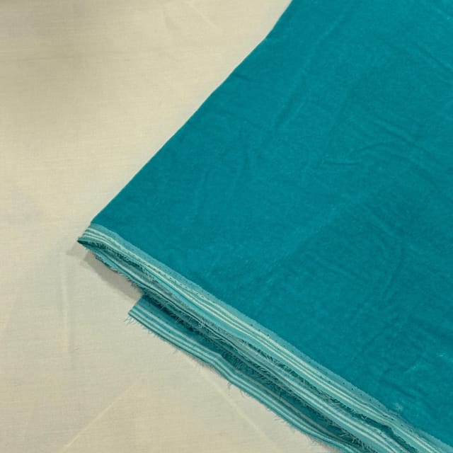 Firozi Colour Micro Velvet fabric