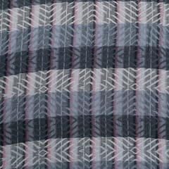 Multi Colour Cotton Jacquard Fabric