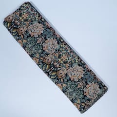 Multi Colour Viscose Cotton Jacquard Fabric