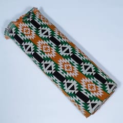 Multi Colour Poly Cotton Jacquard Fabric