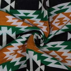 Multi Colour Poly Cotton Jacquard Fabric