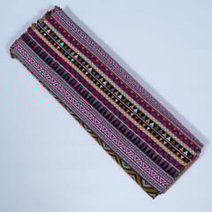 Multi Colour Poly Cotton Jacquard Fabric