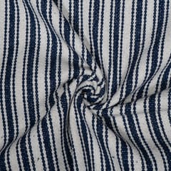 Multi Colour Cotton Jacquard Fabric