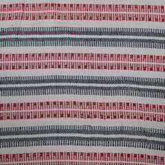 Multi Colour Cotton Jacquard Fabric