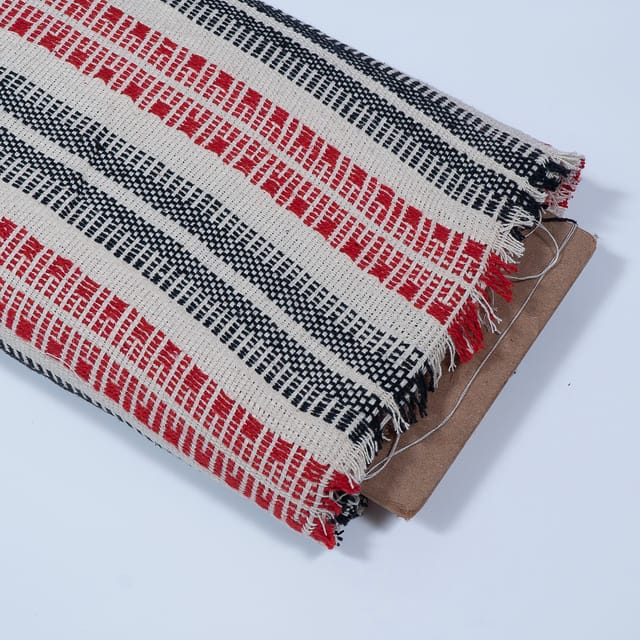 Multi Colour Cotton Jacquard Fabric