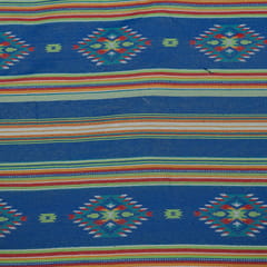 Multi Colour Cotton Jacquard Fabric