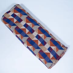 Multi Colour Cotton Acrylic Jacquard Fabric