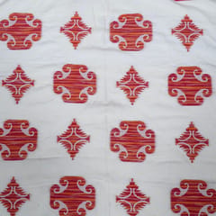Multi Colour Cotton Acrylic Jacquard Fabric