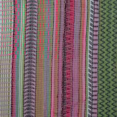 Multi Colour Cotton Acrylic Jacquard Fabric