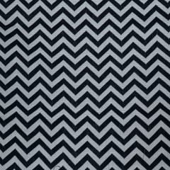 Black and White Colour Cotton Jacquard Fabric
