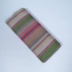 Multi Colour Cotton Acrylic Jacquard Fabric