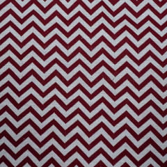 Maroon Colour Cotton Jacquard Fabric