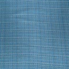 Blue Colour Tweed Fabric