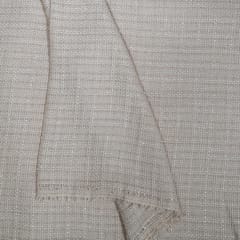 Beige Colour Tweed Fabric