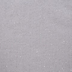 Peach Colour Sequins Tweed Fabric