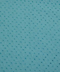 Light Sky Blue Shade Embroidered Cotton Hakoba Fabric