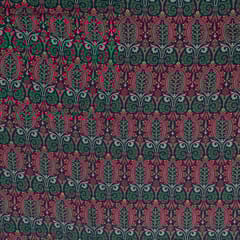 Blue Colour Viscose Pashmina Printed Fabric