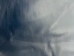 Navy Blue Colour Plain Brush Leather Fabric