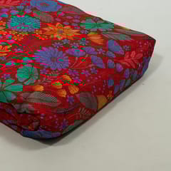 Multi Colour Chiffon Digital Printed Fabric