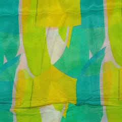 Multi Colour Chiffon Digital Printed Fabric