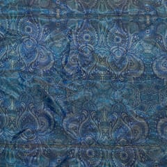 Multi Colour Tissue Upada Silk Digital Printed Fabric