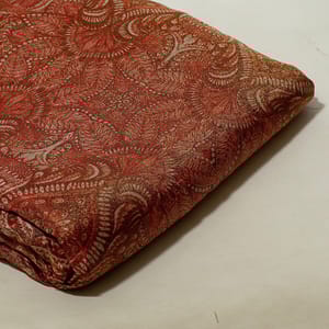 Multi Colour Tissue Upada Silk Digital Printed Fabric