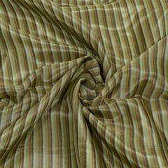 Multi Colour Tissue Upada Silk Digital Printed Fabric