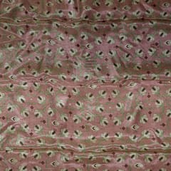Multi Colour Tissue Upada Silk Digital Printed Fabric