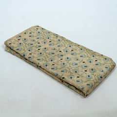 Multi Colour Tissue Upada Silk Digital Printed Fabric