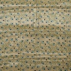 Multi Colour Tissue Upada Silk Digital Printed Fabric